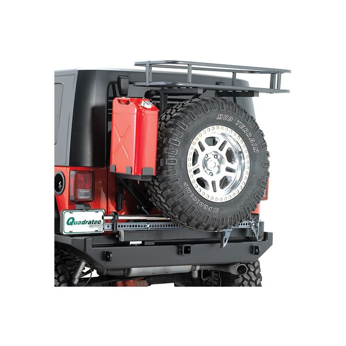 Rock Hard 4X4 RH-2004 Rock Rack for Rear Bumper with Tire Carrier