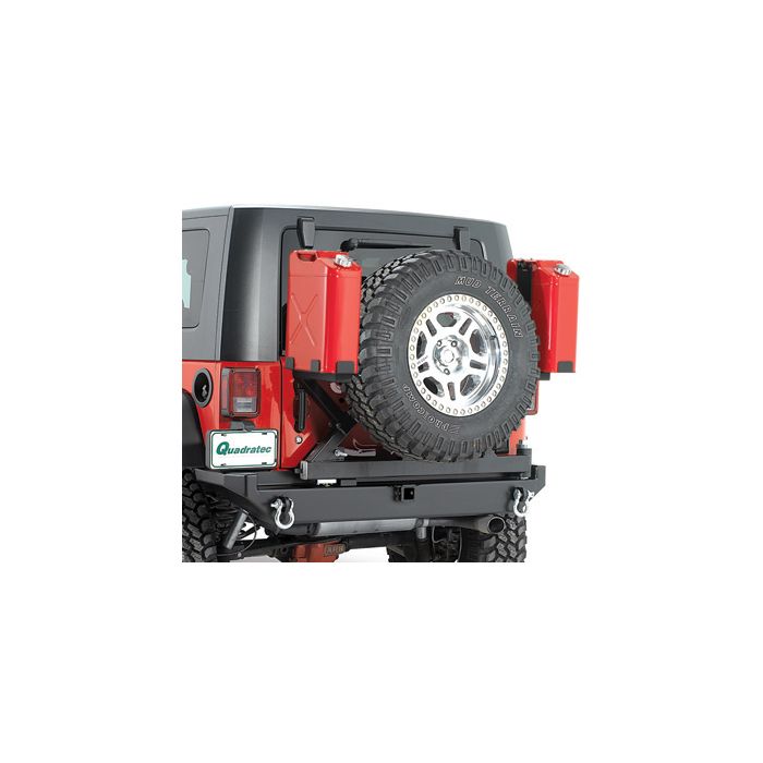 Rock Hard 4X4  Gerry Can Mount for Rear Bumper Tire Carrier