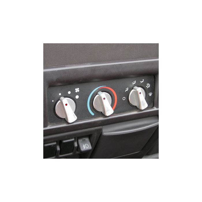 CLIMATE CONTROL KNOBS 98-06 TJ-RED DOT
