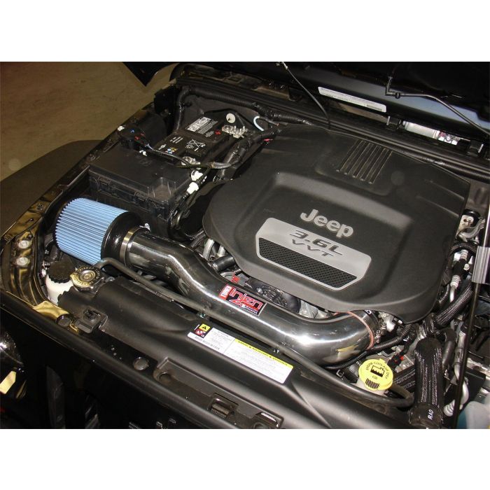 Injen  Power Flow Air Intake System with Dry Filter for 12-17 Jeep Wrangler JK with 3.6L