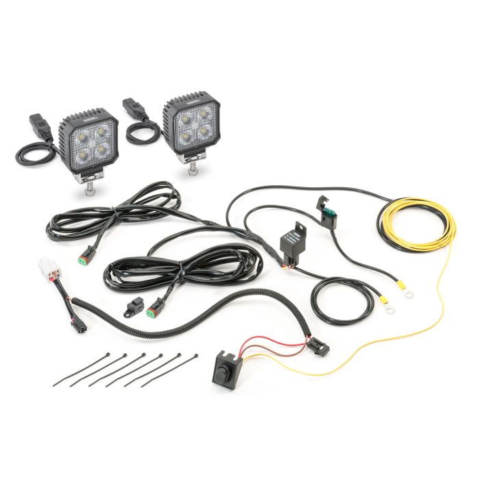 QUADRAPAC 3IN SLEEK CUBE LIGHTS WWIRING 97109 1164