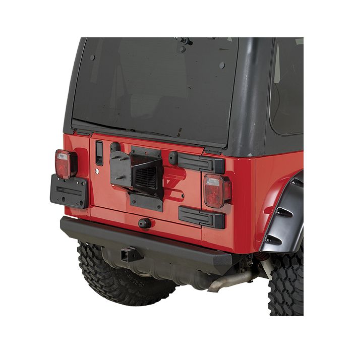 RR ROCK CRUSHER W/2 IN REC:YJ/TJ BLK