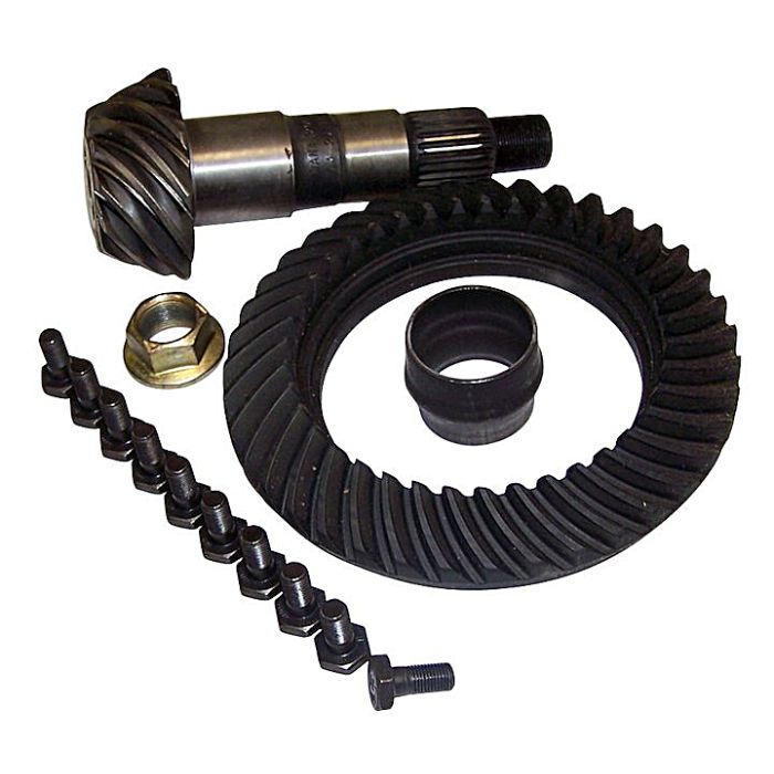 Crown Automotive 68019324AA Ring and Pinion Kit 3.55 Ratio for 2008 Jeep Liberty KK with Dana 30 Front Axle 