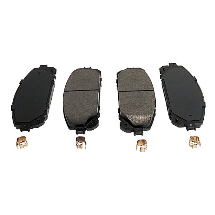 Crown Automotive 68227573AD Front Brake Pad Set  for 14-18 Jeep Cherokee KL with Heavy Duty Brakes