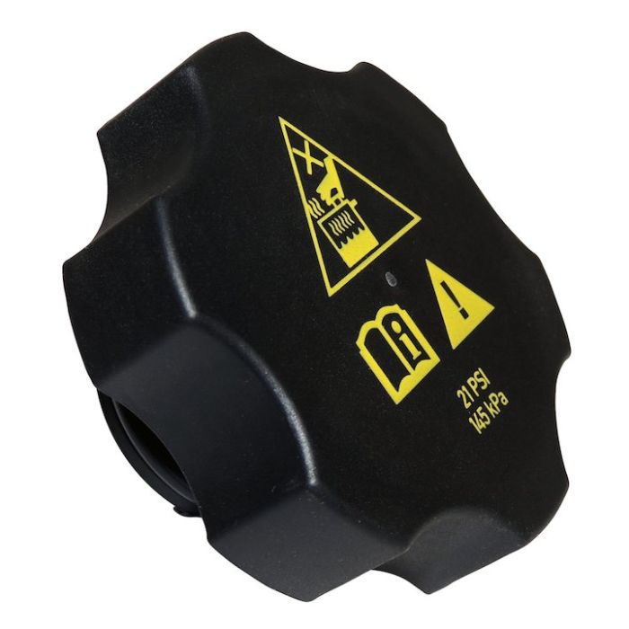Crown Automotive 68249136AA Coolant Bottle Cap for 18-20 Jeep Wrangler JL; 16-20 Grand Cherokee WK; 14-20 Cherokee KL and 15-18 Renegade BU