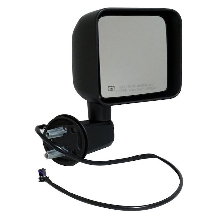 Crown Automotive 68249846AC Passenger side Heated Power Exterior Mirror for 15-18 Jeep Wrangler & Wrangler Unlimited JK