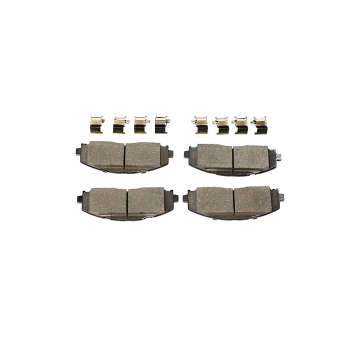 Mopar 68456066AA Front Disc Brake Pad Set  for 18-23 Jeep Wrangler JL & Gladiator JT with Heavy Duty Brakes