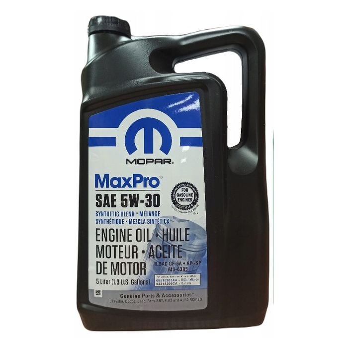 Mopar 68518205AA 5W30 Engine Oil for Jeep Vehicles