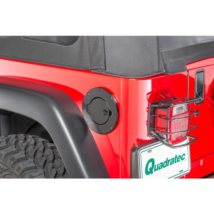 Rugged Ridge  Locking Fuel Door for 97-06 Jeep Wrangler TJ & Unlimited