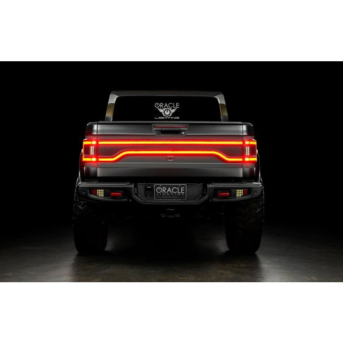 Oracle Lighting  Racetrack Flush Style LED Tailgate Panel Light for 20-24 Jeep Gladiator JT