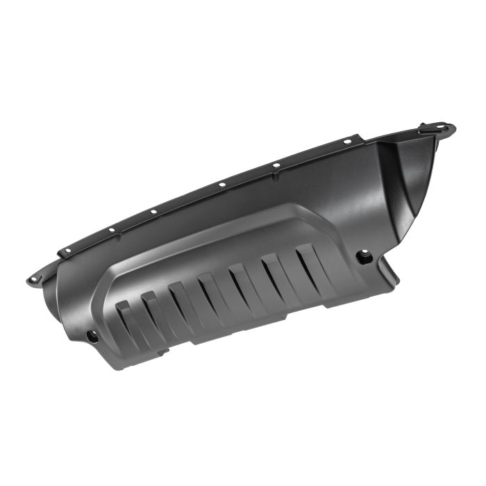 Mopar 6BU42RXFAB Front Air Dam for 18-20 Jeep Wrangler JL & Gladiator JT with Plastic Bumper