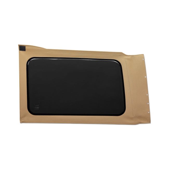 OE JL Replacement Windows - Jeep 2018-23 Wrangler JL (Quarter Left Hand; 4-Door; Tan Twill; Tinted)