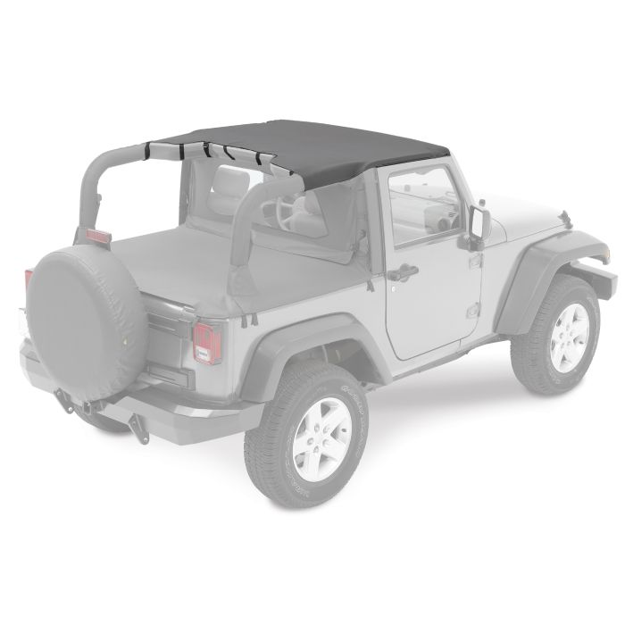 Bestop  Header Bikini Tops for 07-09 Jeep Wrangler JK 2 Door