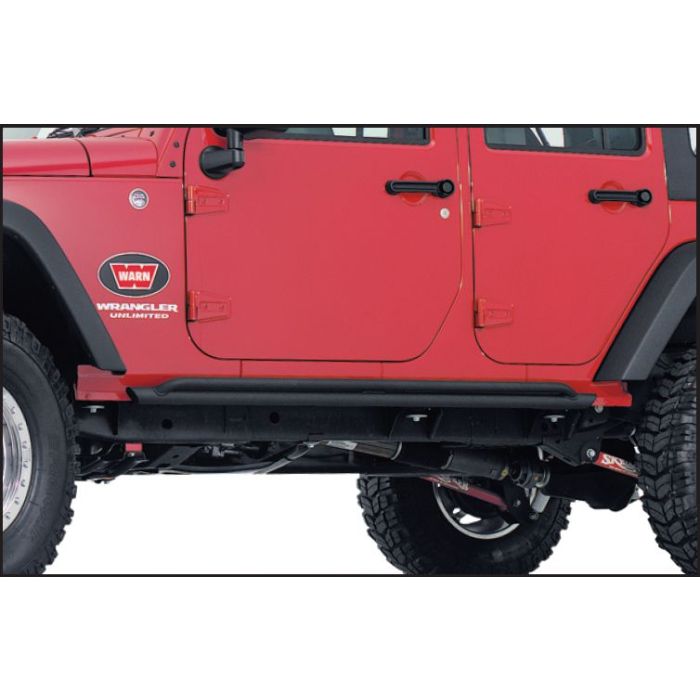 WARN 74575 Rock Sliders for 07-18 Jeep Wrangler Unlimited JK 4 Door