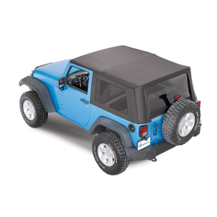 Mopar  Complete Cable Style Sunrider Soft Top for 07-18 Jeep Wrangler JK 2 Door