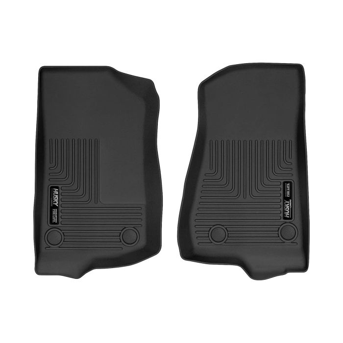 Husky Liners  WeatherBeater Floor Mats for 18-23 Jeep Wrangler JL 2-Door