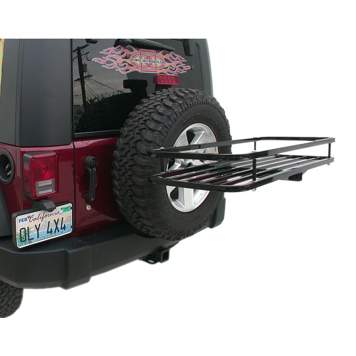 OLY SIERRA RACK GLOSS BLACK 17X42       904-401