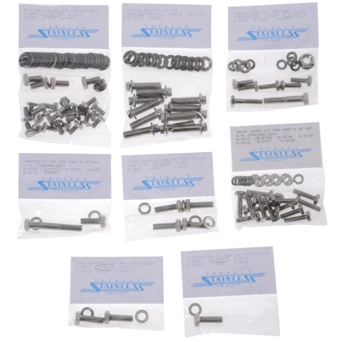 STN STL HEX ENGKIT 87-90 250 ALUM V-CVR