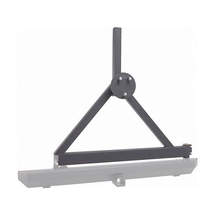 Rugged Ridge 11503.60 Tire Carrier in Black for 87-06 Jeep Wrangler YJ &  TJ