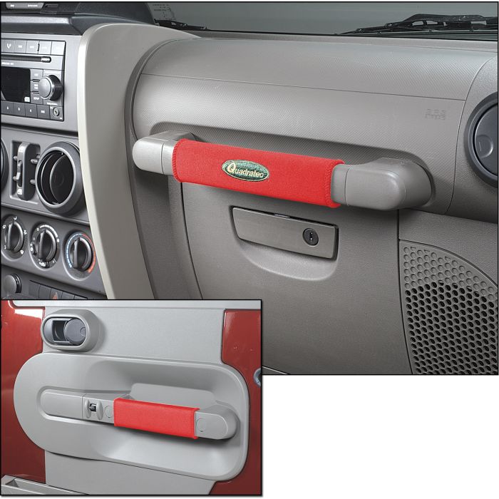 NEO GRAB BAR & DOOR PULL WRAPS JK RED