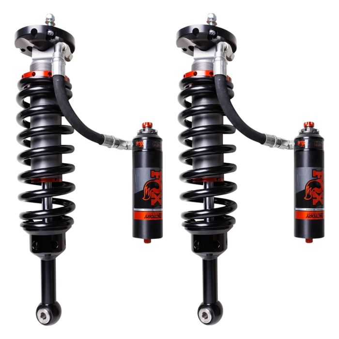 Fox Racing Shox 883-06-208 2.5 Factory Race Series Internal Bypass Reservoir Front Shock Pair for 05-23 Toyota Tacoma with 2-3" lift