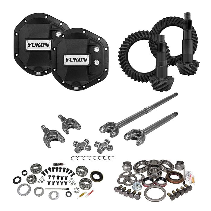 Stage 3 Re-Gear Kit upgrades front & rear diffs, 24 spl, incl covers/fr axles