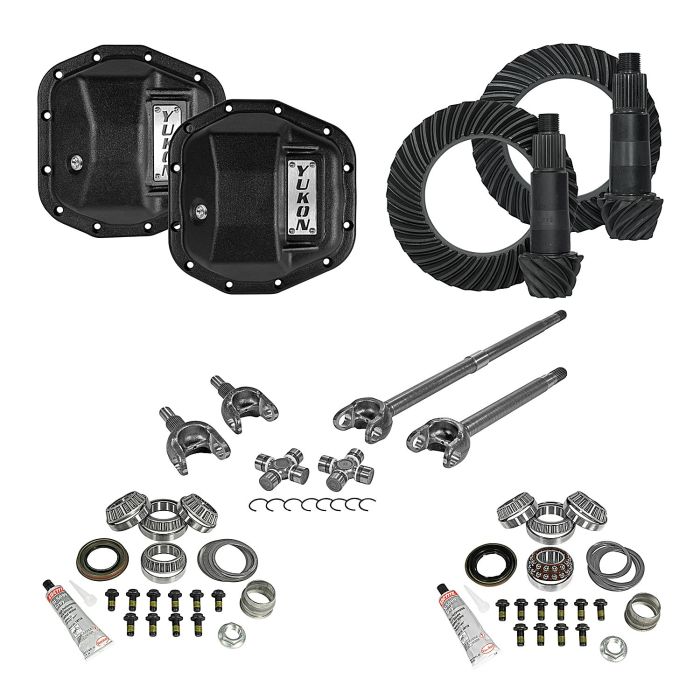 Stage 3 Re-Gear Kit upgrades front & rear diffs, 28 spl, incl covers/fr axles