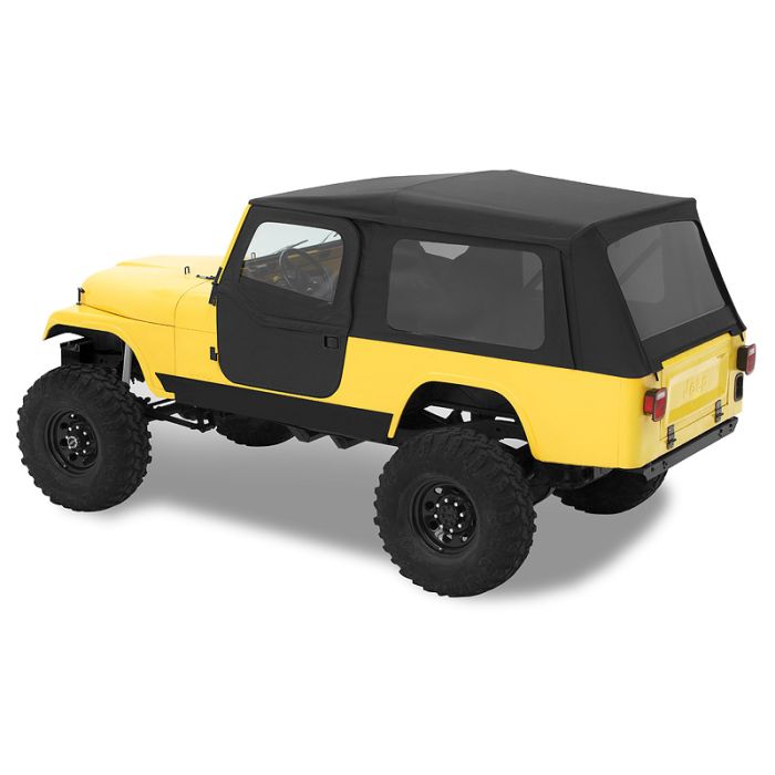 SUPERTOP W/2PC DOORS W/TINT CJ8 BLKDN          KIT