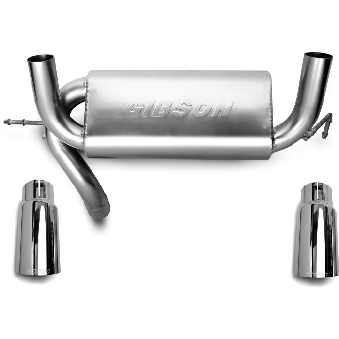 GIBSON CAT BACK JK DUAL EXIT STAINLESS