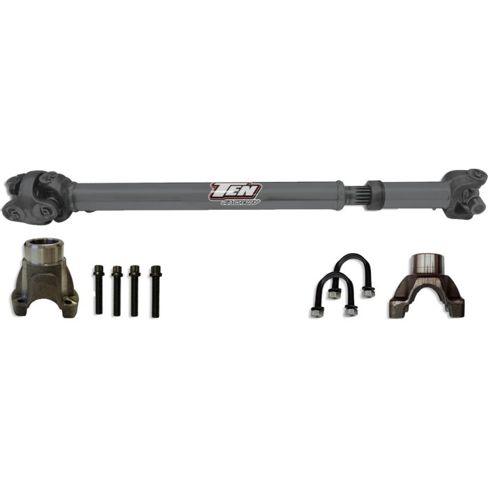 Ten Factory  Rear 1310 Solid CV Driveshaft for 18-26 Jeep Wrangler JL with Dana 44 M220 Axle