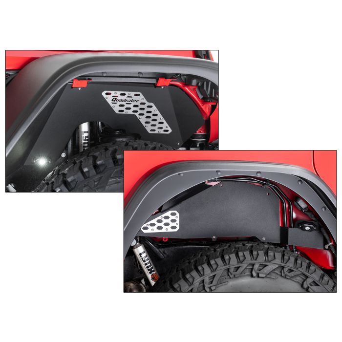 Quadratec JL Front and Rear Fender Liner Kit