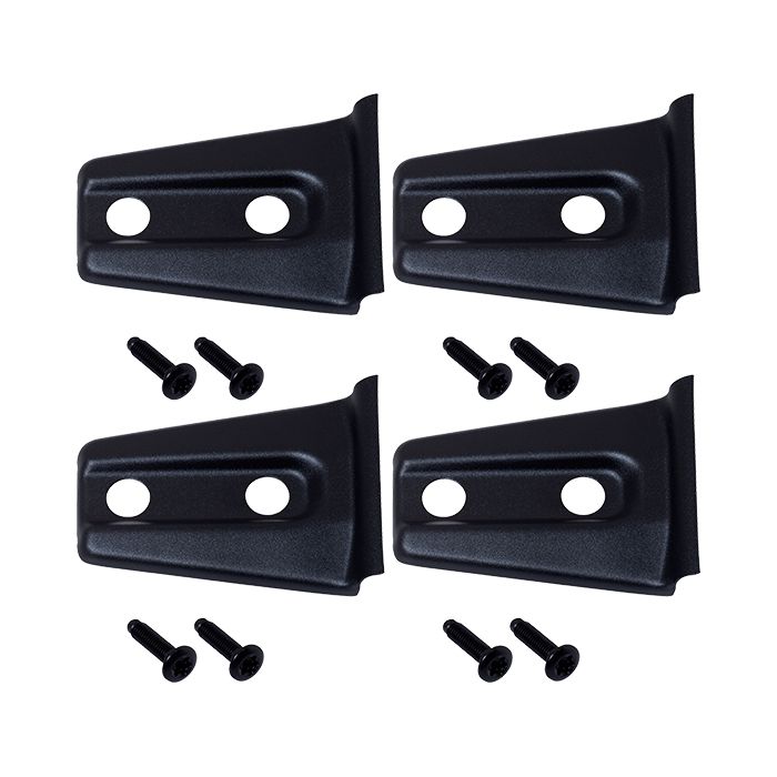 Kentrol  Door Hinge Overlays for 07-18 Jeep Wrangler JK 2 Door
