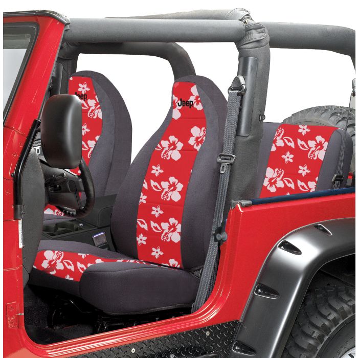 FR CVRS W/LOGO 91-95 YJ-RED/HIBIS    F6J