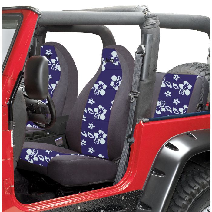 FR CVRS W/LOGO 91-95 YJ-BLU/HIBIS    F8J