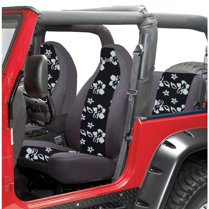 FR CVRS W/LOGO 91-95 YJ-BLK/HIBIS    F9J