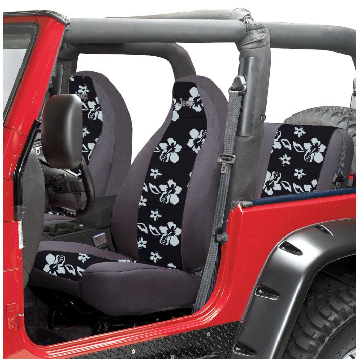 FR CVRS W/LOGO 91-95 YJ-BLK/HIBIS    F9J