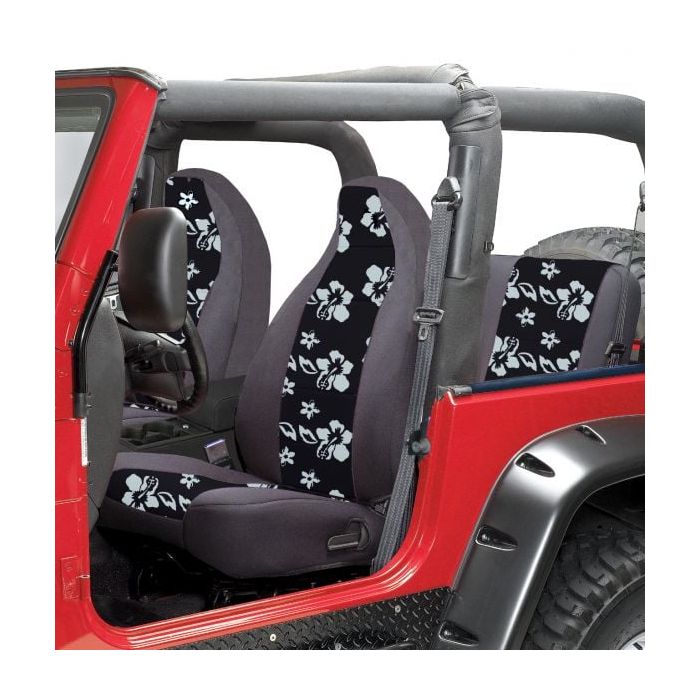 FR CVRS W/O LOGO 91-95 YJ-BLK/HIBIS