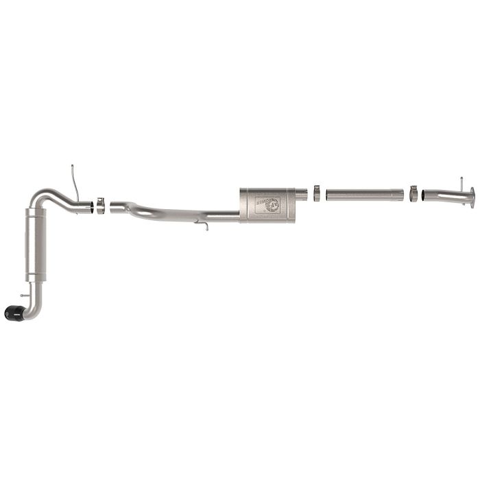 aFe Power  Apollo GT Series 3in Stainless Steel Cat-Back Exhaust System for 21-25 Ford Bronco with with L4-2.3L (t) / V6-2.7L (tt) Engine
