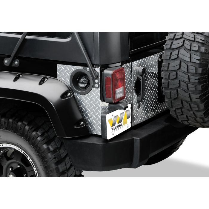WRR CORNERS W/ HOLES 07-UP JK 4DR BLK