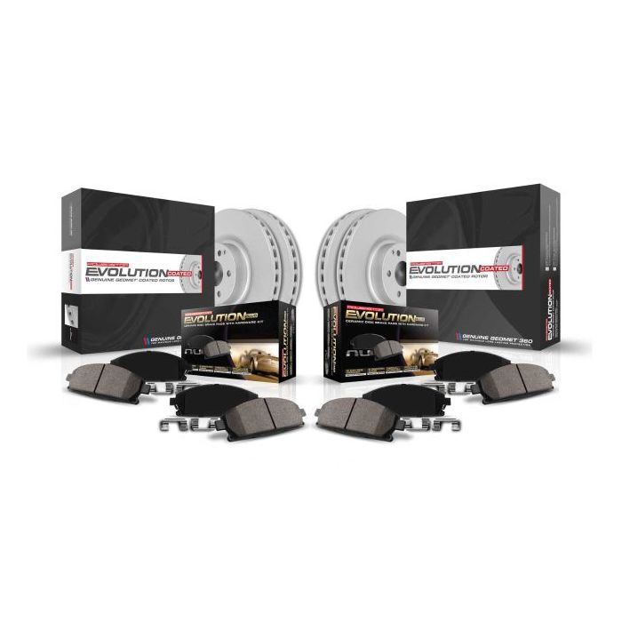 POWERSTOP Z17 BRAKE KIT FRONT/REAR JL