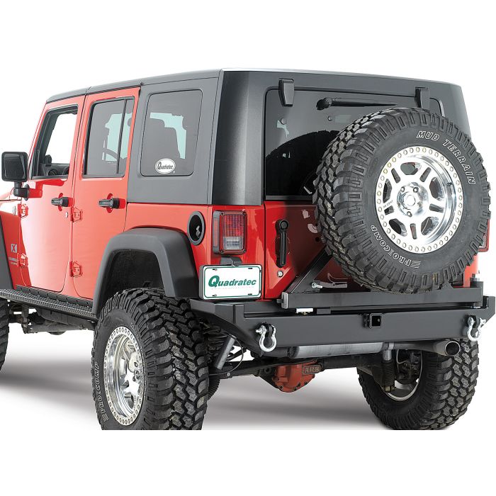 ROCKHARD REAR BUMPR NO SWING JK BLK
