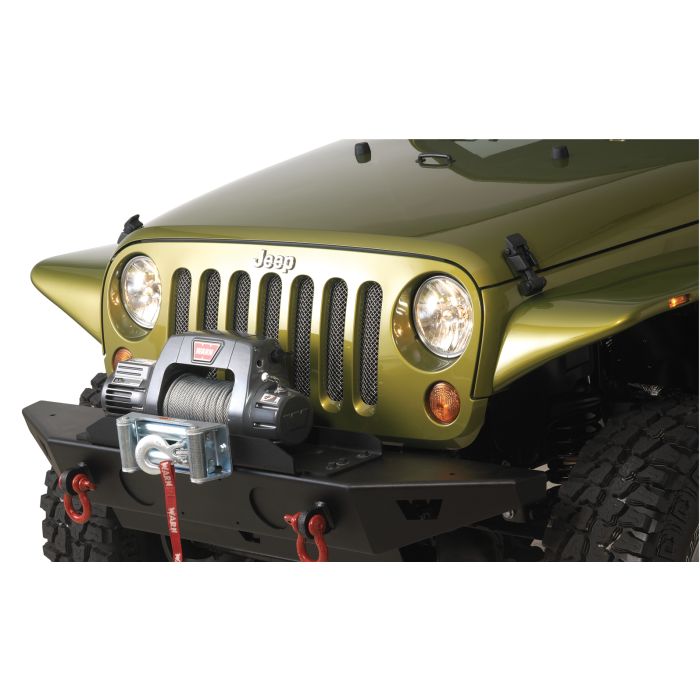 WIRE MESH GRILL-JK-STAINLESS/BLACK