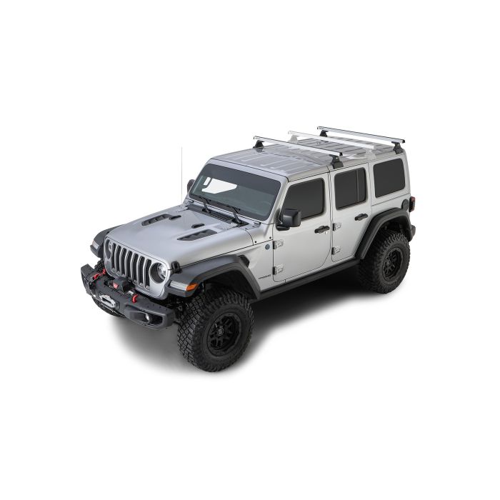 RHINO RACK HD 2 BAR BACKBONE QL SIL JLU JB0886