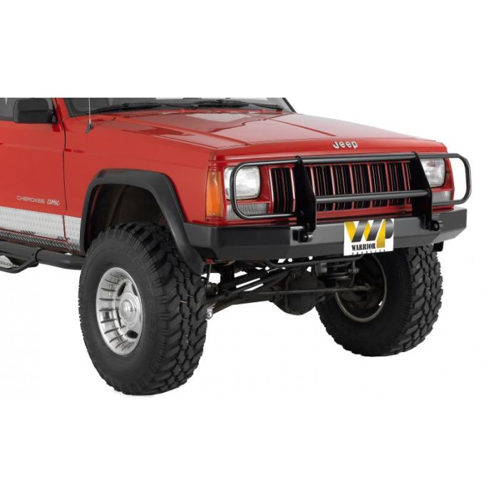 WARRIOR FR ROCK BUMPER W/DRNGS/GUARD