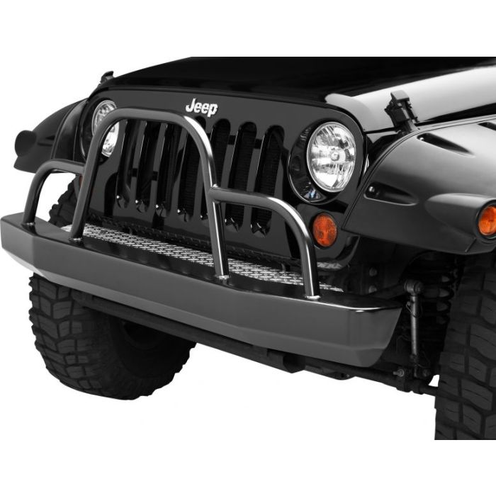 WARRIOR FR ROCK BUMPER W/GUARD 07 JK