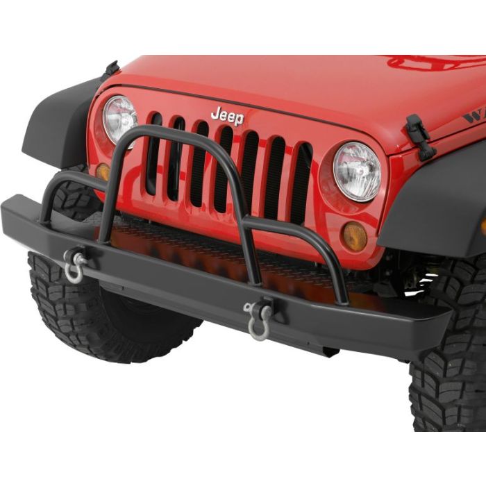 WARRIOR FR ROCK BUMPER W/DRNGS/GUARD JK