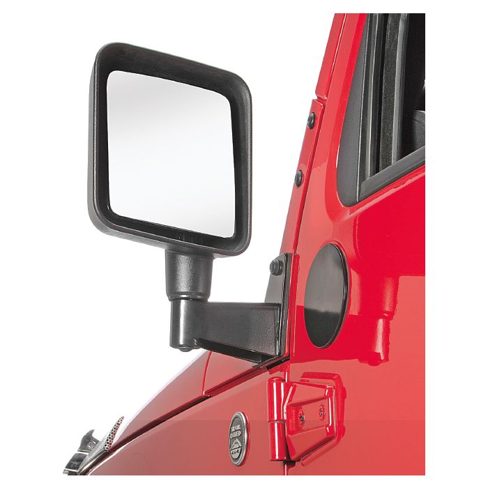 Crown Automotive RT30016 Mirror Relocation Bracket in Black for 07-18 Jeep Wrangler JK