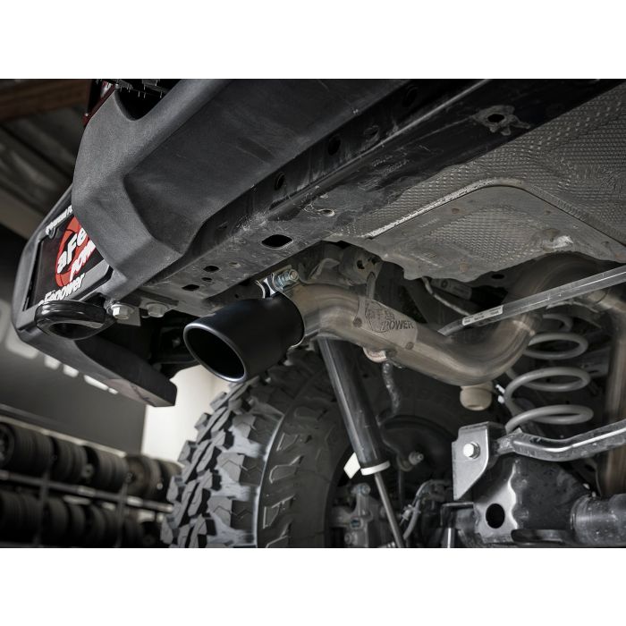 aFe Power  Mach Force XP Hi-Tuck 2.5" 409 Stainless Cat-Back Exhaust System for 18-21 Jeep Wrangler JL w/ 3.6L