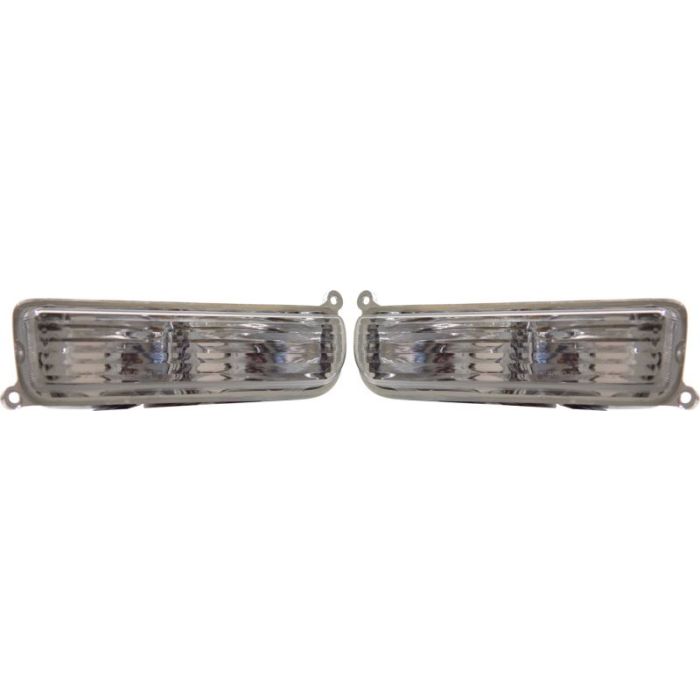 Anzo USA  Bumper Lights in Chrome for 97-01 Jeep Cherokee XJ