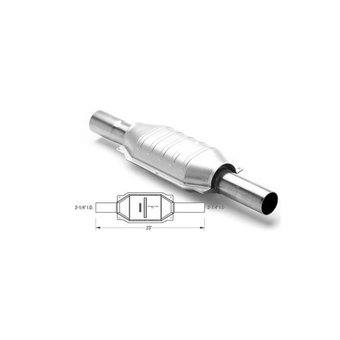 Magnaflow 23221 49 State Direct Fit Catalytic Converter for 93-95 Jeep Wrangler YJ with 4.0L & 2.5L Engines